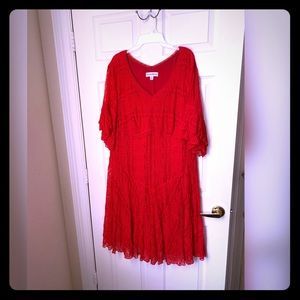 Red Lace Dress, Oh so beautiful 🤩